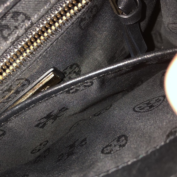 TORY BURCH Black Fleming Geo Diamond Quilted Crossbody Shoulder Bag Clutch - Picture 9 of 17